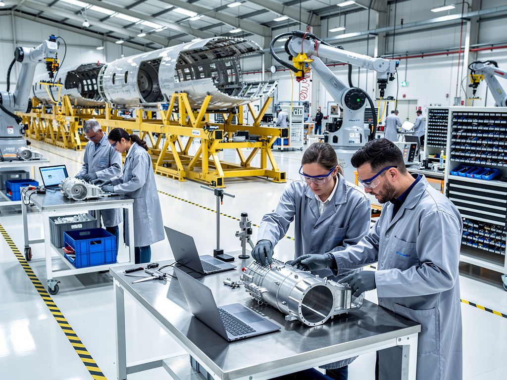 Do iT Platinium engineers supporting aerospace manufacturing — industrialisation, production and quality assurance