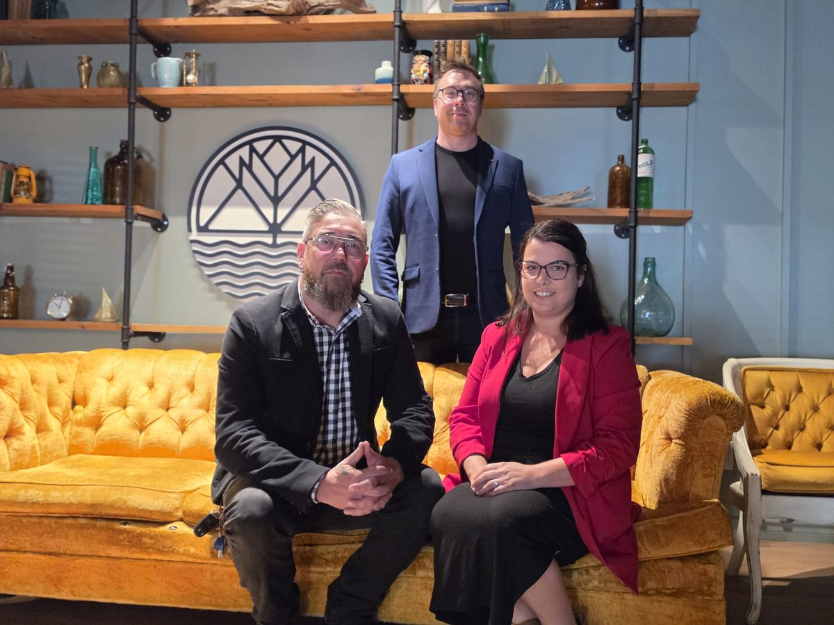 The Do iT Canada team in Brossard, Quebec: Jean-Nicolas Latour, Frédéric Bernier and Anne-Marie Jobin