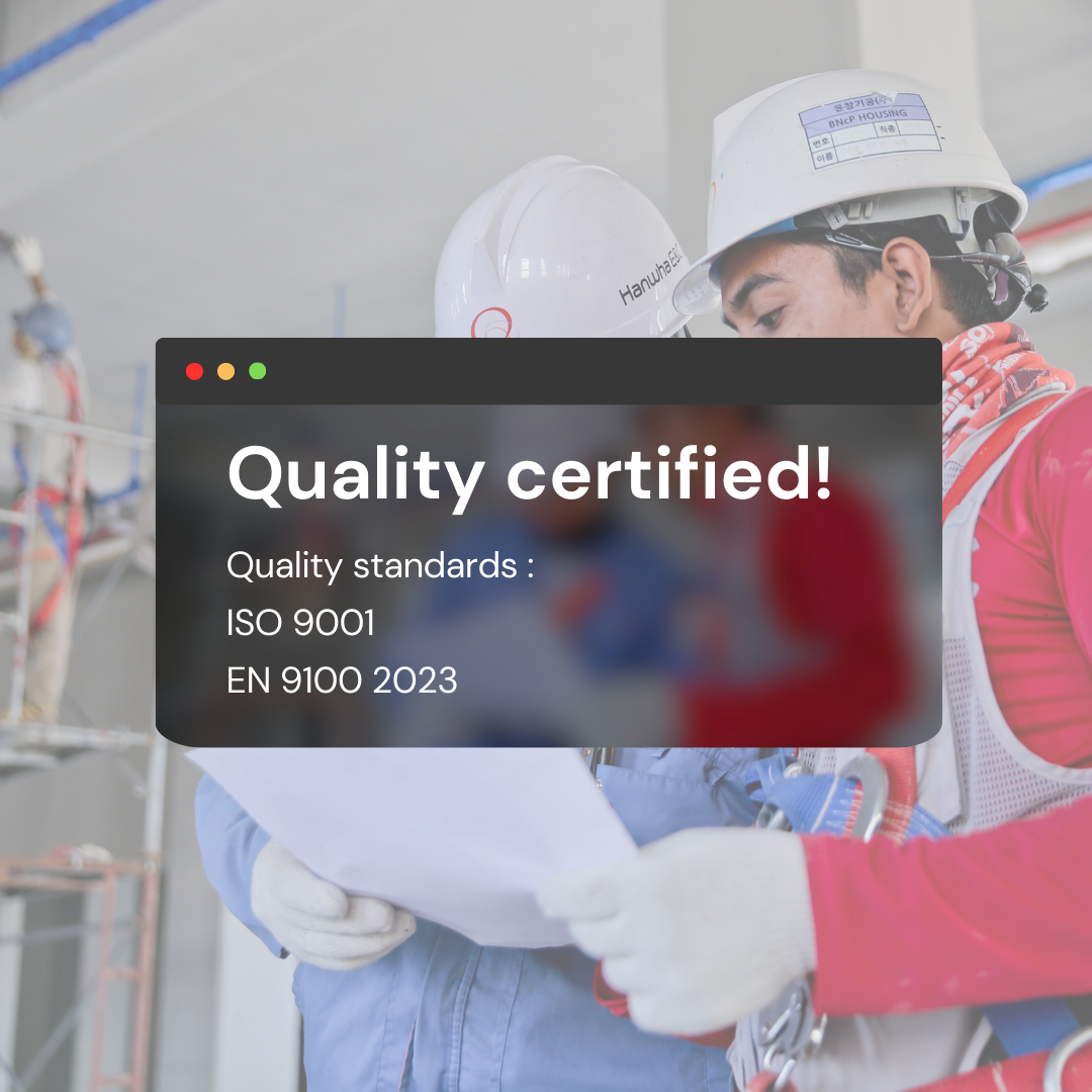 Quality Certified !