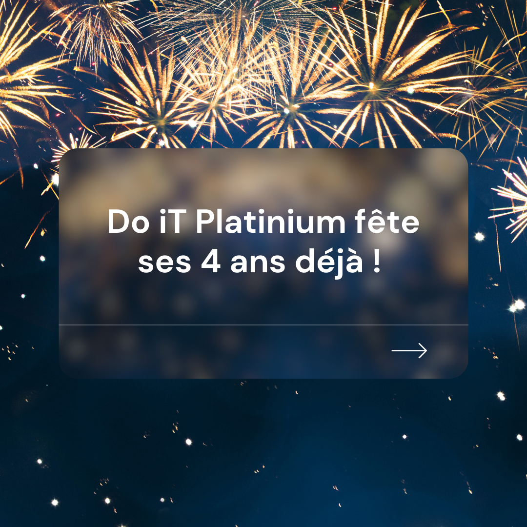 Do iT fête ses 4 ans déjà ! 